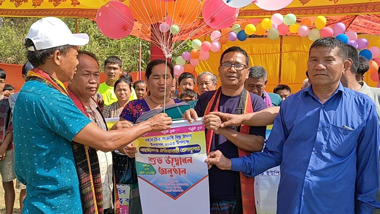 সাজেকে পাঁচদিন ব্যাপী  বৈসাবি উৎসব শুরু