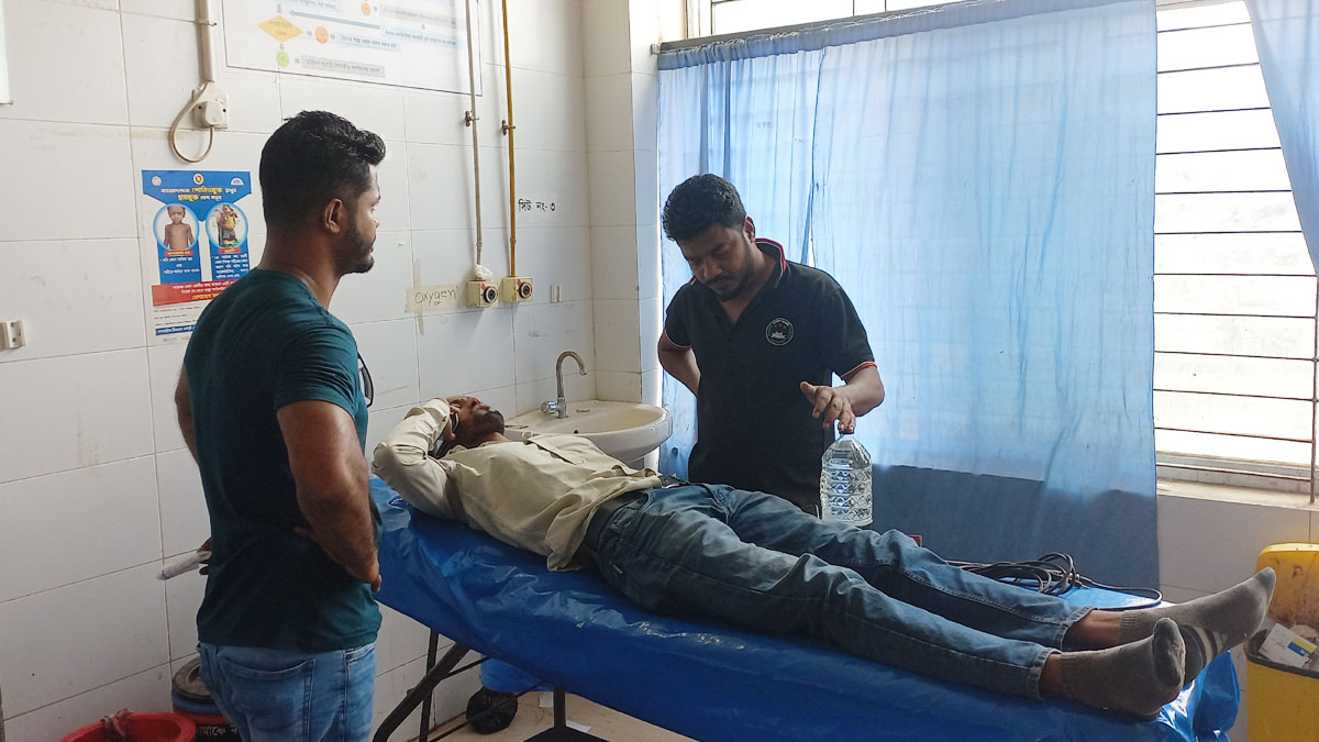 সুনামগঞ্জে সাংবাদিকের ওপর হামলা