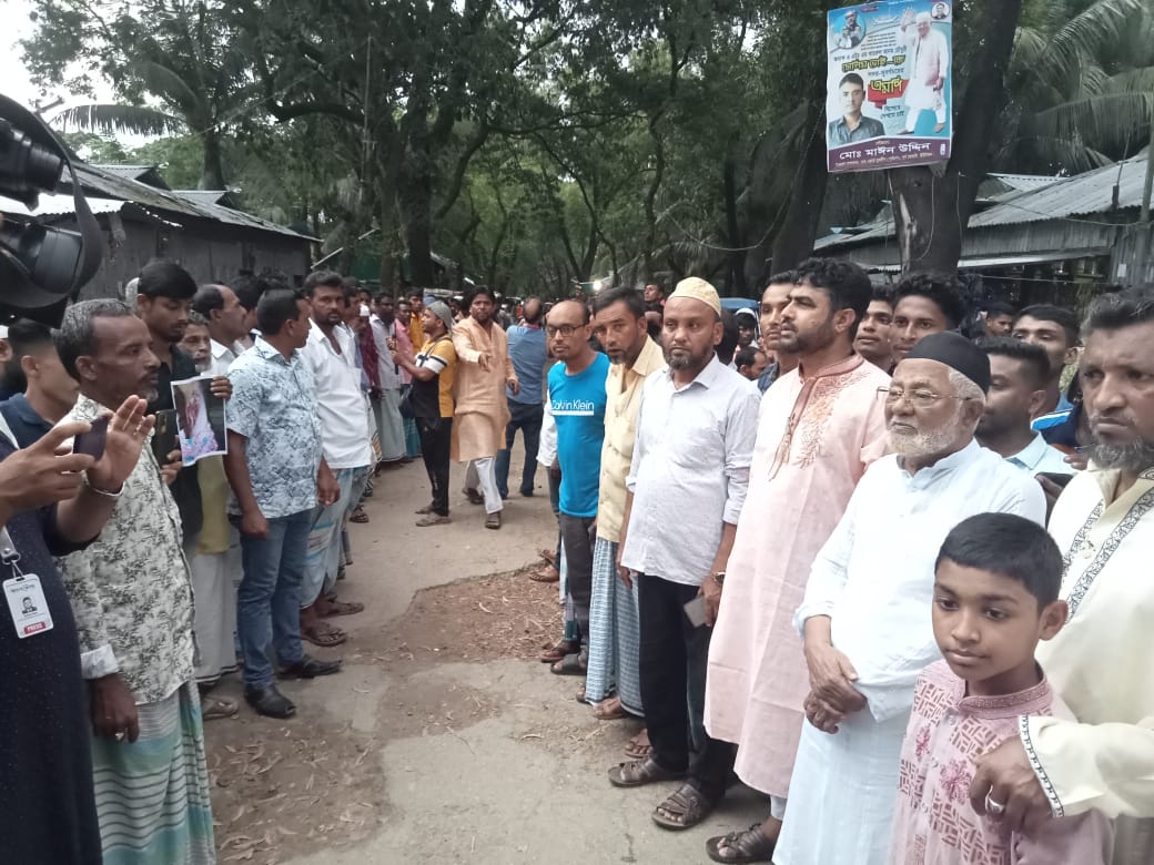 জলদস্যুদের গ্রেফতার ও বিচার দাবিতে উত্তাল সুবর্ণচর  উপকূল