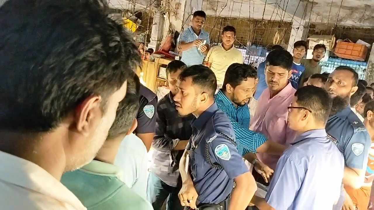 খাগড়াছড়ি মাছ বাজারে ভ্রাম্যমান আদালতের  উপর হামলা চেষ্টা