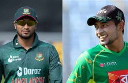 মুশফিকের সঙ্গে ঢাকায় ফিরেছেন সাকিবও