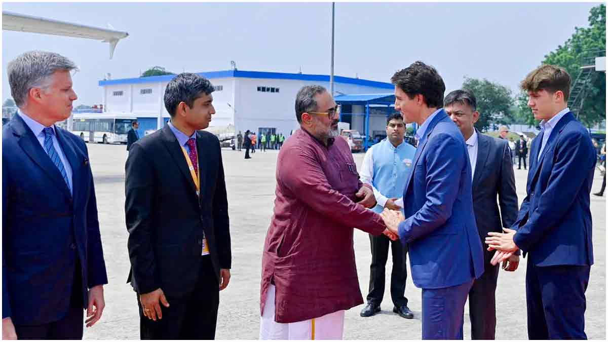 অবশেষে ভারত ছাড়লেন ট্রুডো