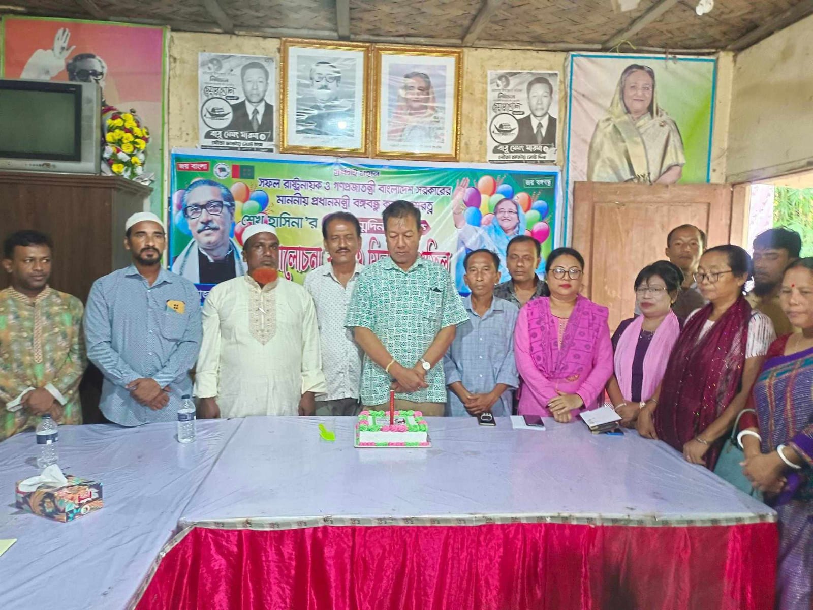 গুইমারা উপজেলা আওয়ামী লীগের  প্রধানমন্ত্রীর জন্মদিন পালিত