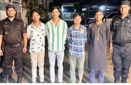 মিরসরাইয়ে ডাকাতির প্রস্তুতিকালে অস্ত্র সহ চারজন আটক