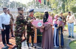 কর্ম সংস্থানের লক্ষে খাগড়াছড়ি সেনা রিজিয়নের উদ্যোগে  অনুদান বিতরণ