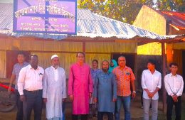 ফাতেমা নগর নিম্ম মাধ্যমিক বিদ্যালয়ে  চট্রগ্রাম শিক্ষা বোর্ডের বিদ্যালয় পরিদর্শকের পরিদর্শন