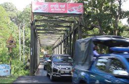কাপ্তাইয়ে আইন শৃঙ্খলা রক্ষায় যৌথ বাহিনীর টহল