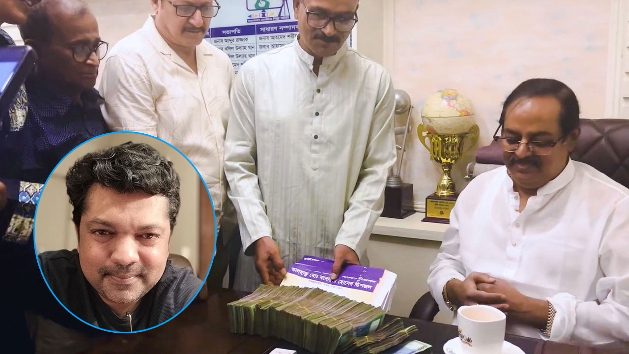 শিল্পীদের টাকা উপহার দিয়ে ‘ভিডিও’ ডিপজলের, প্রশ্ন তুললেন জয়