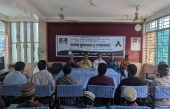খাগড়াছড়িতে গুণী সাংবাদিক এ কে এম মকসুদ আহমেদ স্মরণে খতমে কুরআন ও শোকসভা