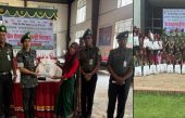মানিকগঞ্জে মহাপরিচালকের পক্ষে  আনসার-ভিডিপি সদস্যদের মাঝে ঈদ উপহার বিতরণ