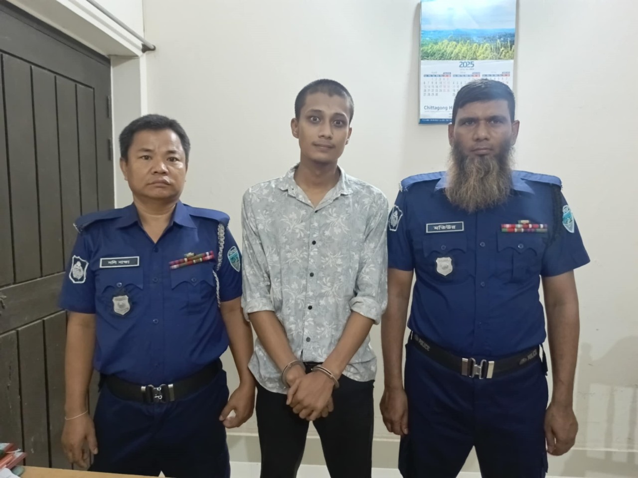 পানছড়িতে পলাতক আসামী আটক