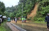খাগড়াছড়িতে টানা চারদিনের বৃষ্টিতে পাহাড় ধস, বন্যারও শঙ্কা