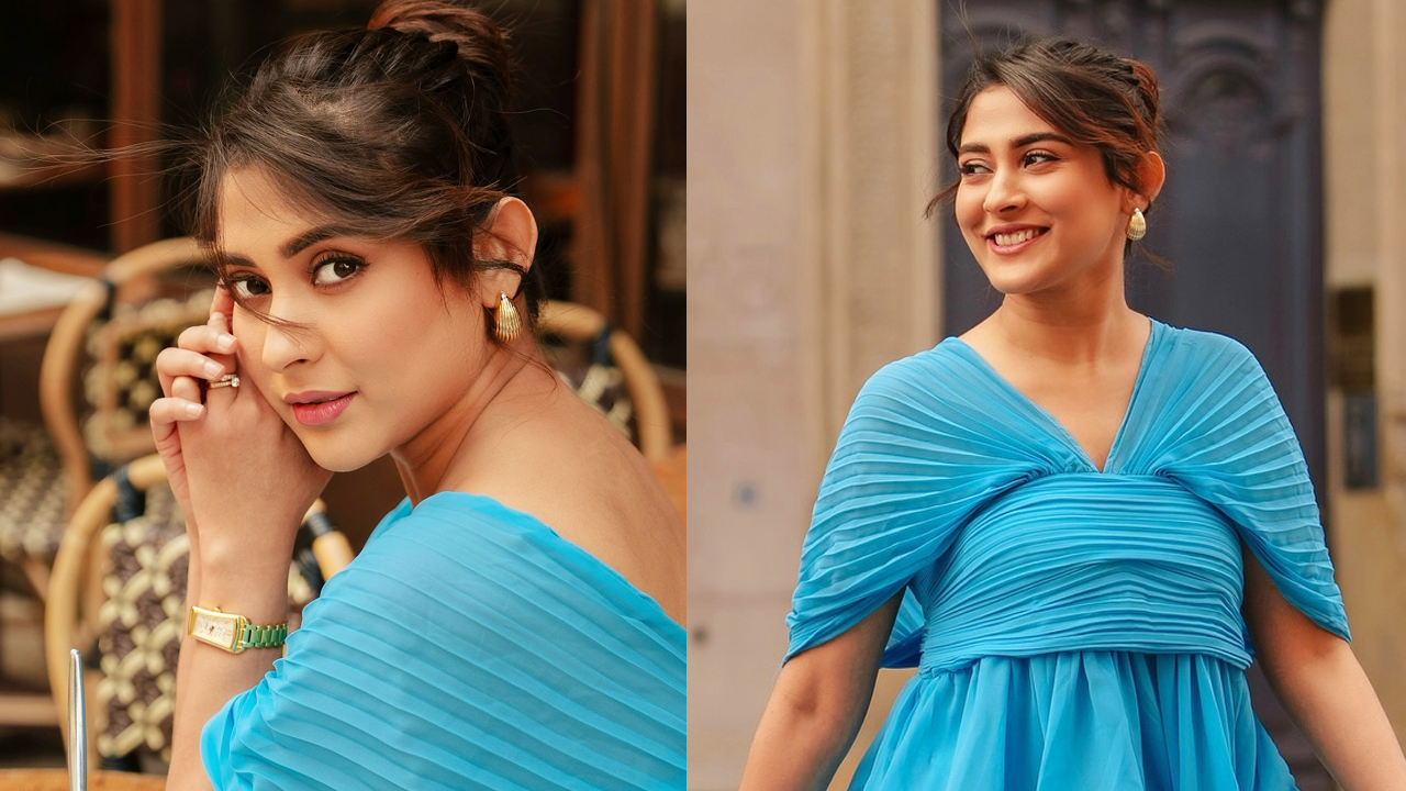 প্যারিসে মোহনীয় লুকে নজর কাড়লেন মেহজাবীন